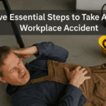Five Essential Steps to Take After a Workplace Accident