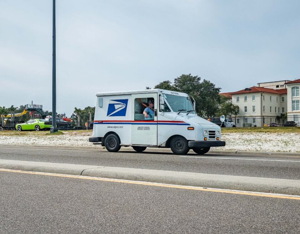 USPS Mail Truck Accidents in California: Who’s Liable When the Postal Service Is Involved?