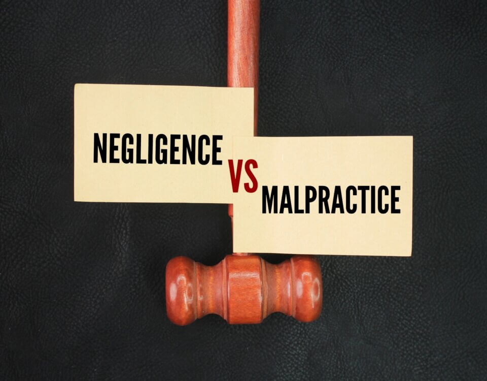 Negligence vs Malpractice in California: Understanding the Key Differences