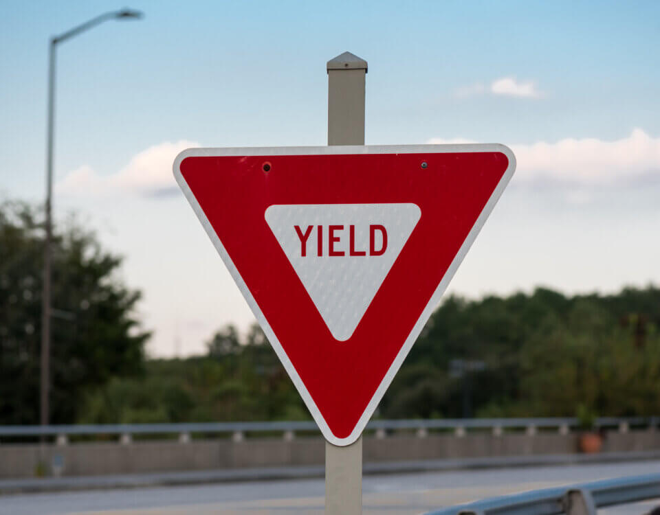 Common Causes of Yield Sign Accidents and How to Avoid Them