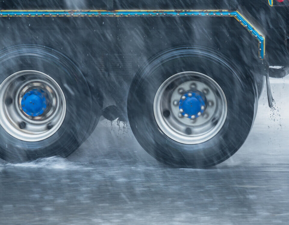 Weather-Related Risks for Semi-Truck Drivers in California