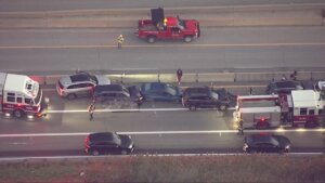 Multi-Vehicle Pile-Up Accidents