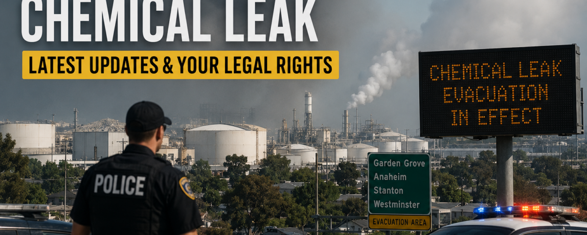 Garden Grove Chemical Leak Lawsuit: Latest Updates, Evacuations & Your Legal Rights