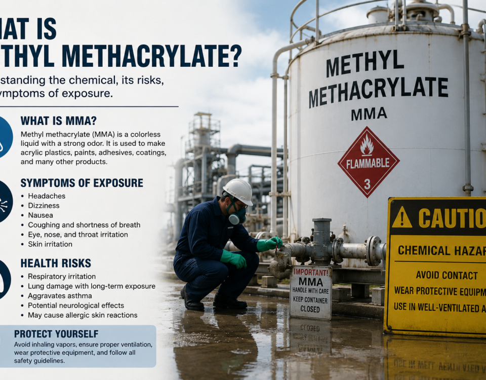 What Is Methyl Methacrylate? Symptoms, Health Risks & Toxic Exposure Concerns